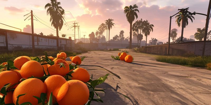 Ферма в ГТА 5 РП: выращивание льна, хлопка и апельсинов