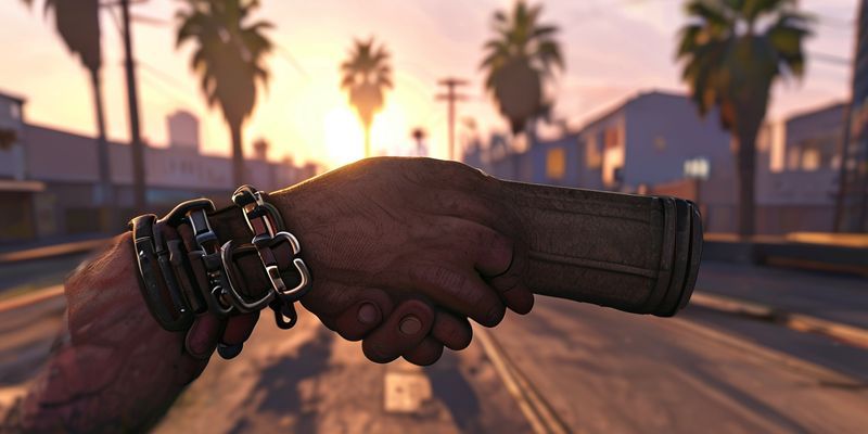 Как выйти из наручников (взлом или баг)