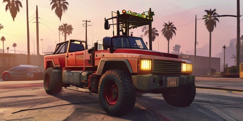 Работа в порту: погрузчик и контейнеры